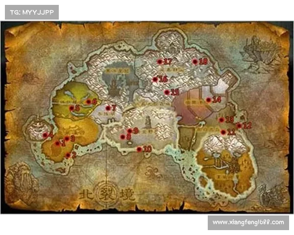 魔兽世界小地图定位指南